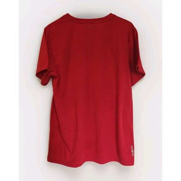 And1 Basketball Cut Above Boys XXL 2X Short Sleeve T Shirt Top Red Sports Hoop - Picture 3 of 5